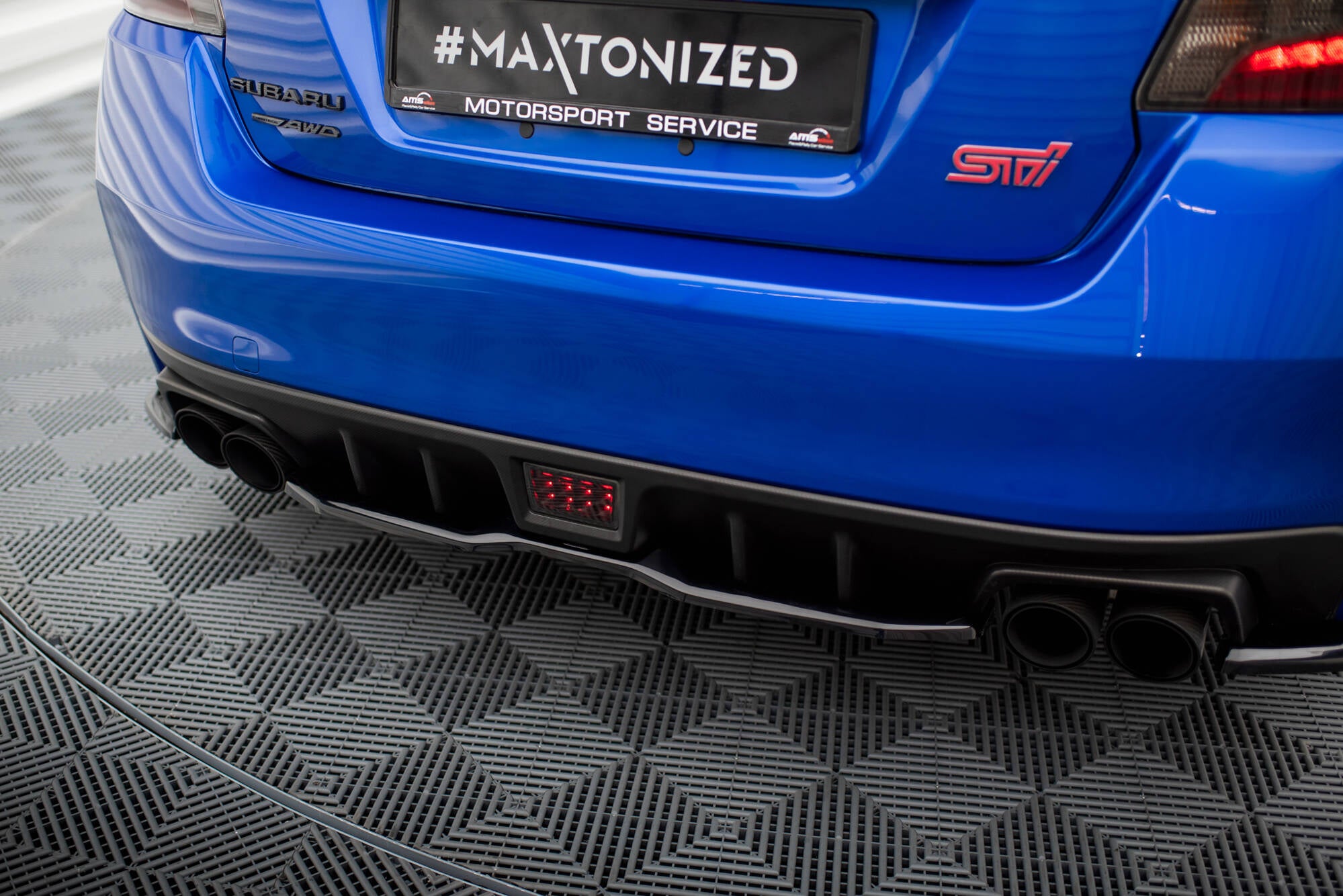 Sarja Splitters Subaru WRX STI MK1 Facelift