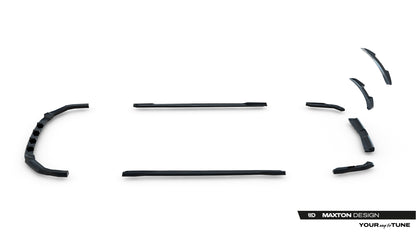 Set of splitters subaru wrx sti mk2