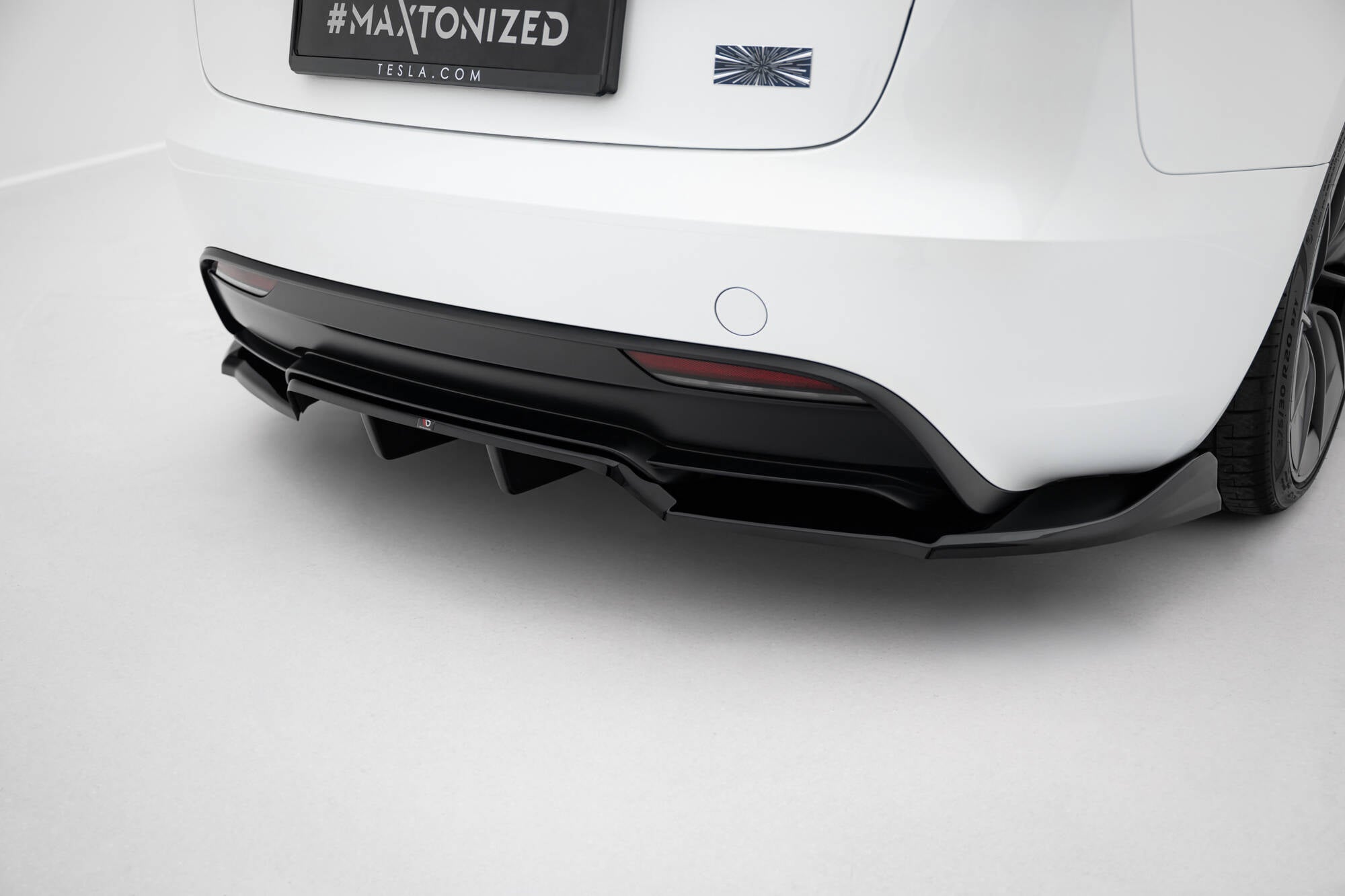 Set of splitters tesla model 3 performance mk1 facelift