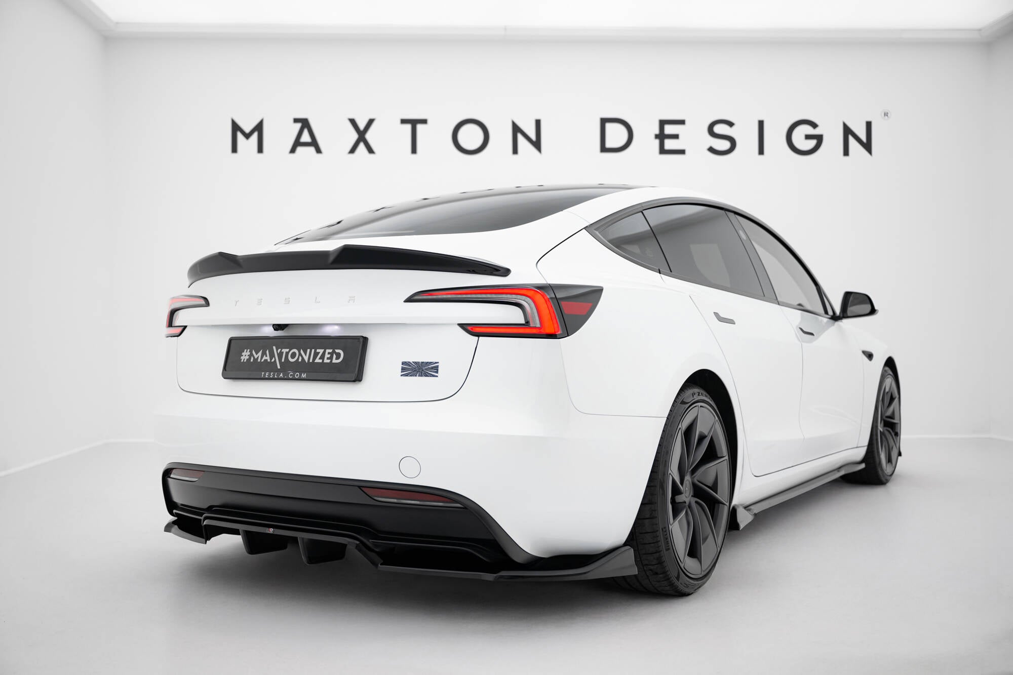 Set of splitters tesla model 3 performance mk1 facelift
