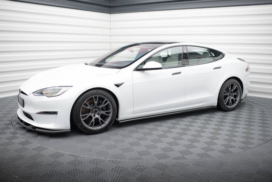 Set of splitters tesla model s plaid mk1 facelift