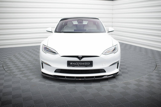 Set of splitters tesla model s plaid mk1 facelift