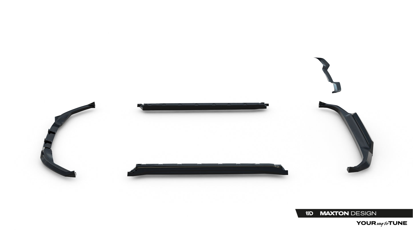 Set of splitters toyota c-hr mk2