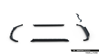 Set of splitters toyota c-hr mk2