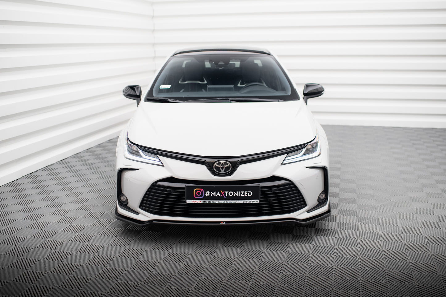 Set of splitters toyota corolla xii sedan