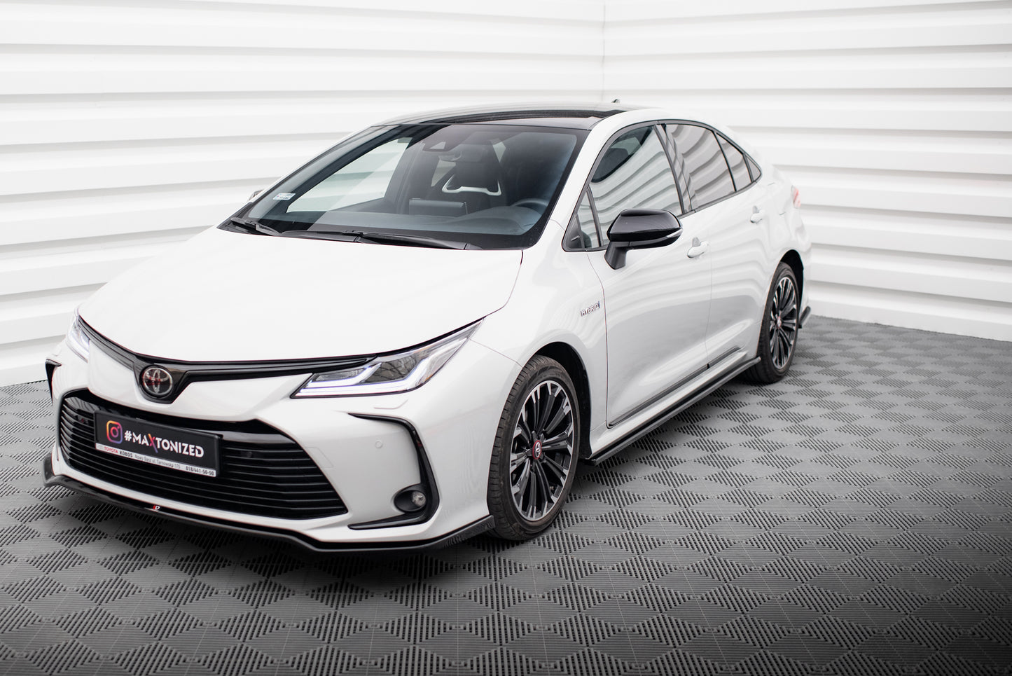 Set of splitters toyota corolla xii sedan