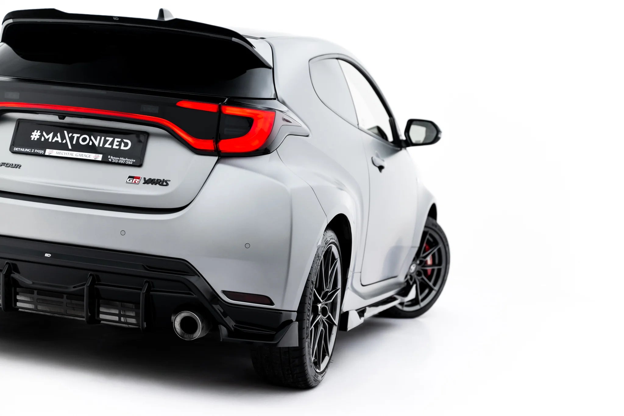 Set of splitters toyota gr yaris mk4 facelift