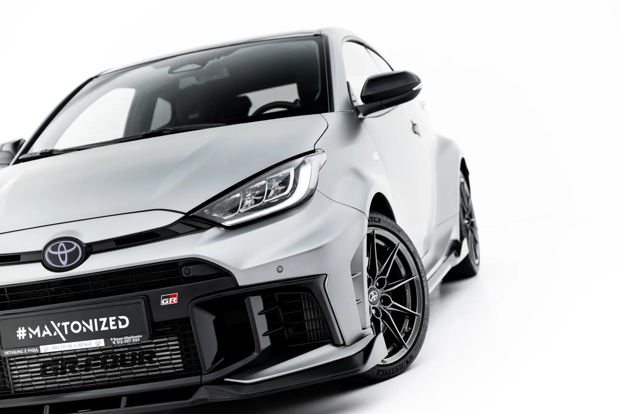 Set of splitters toyota gr yaris mk4 facelift