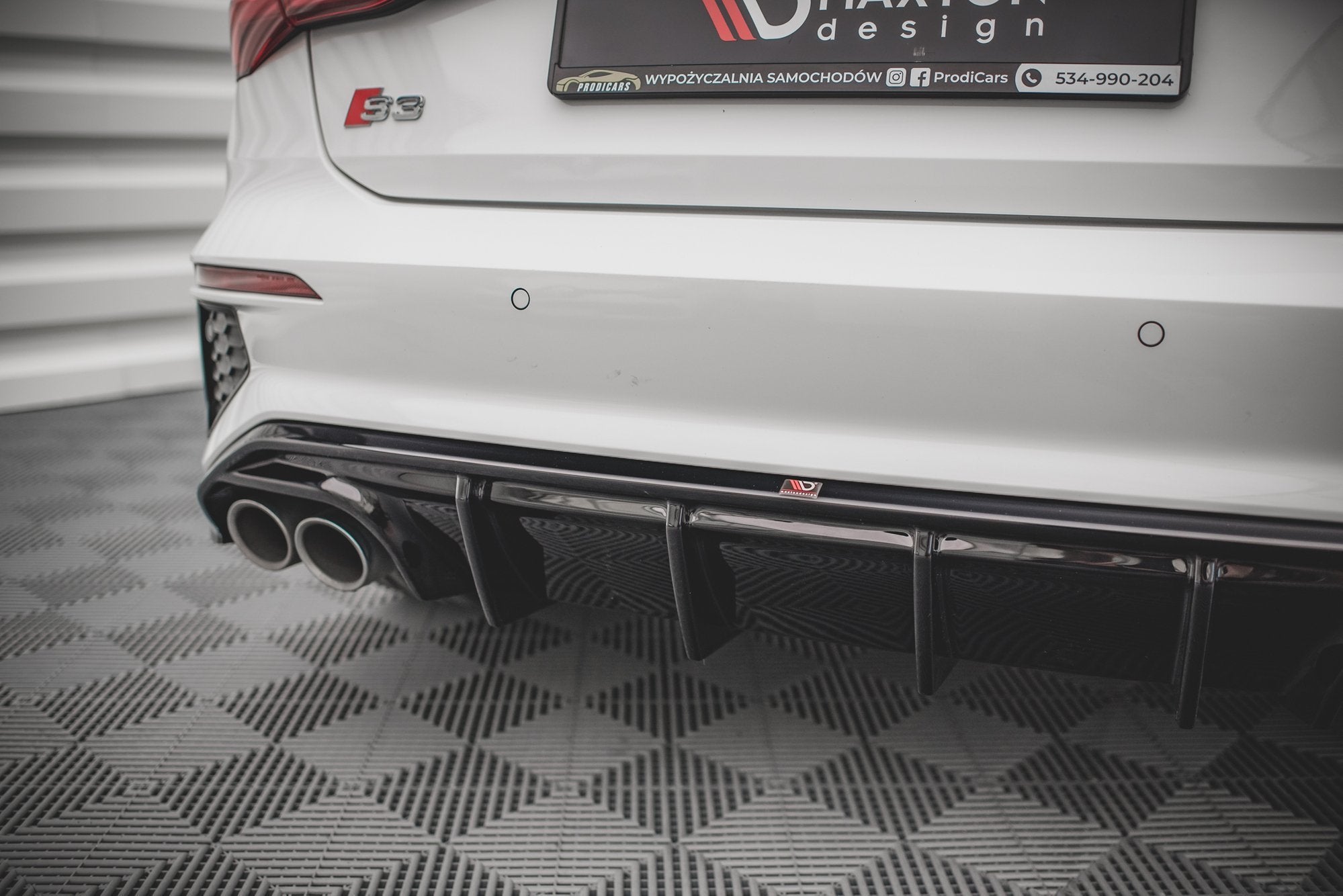 Sæt med splitters v.1 Audi A3 S-line sportback 8y