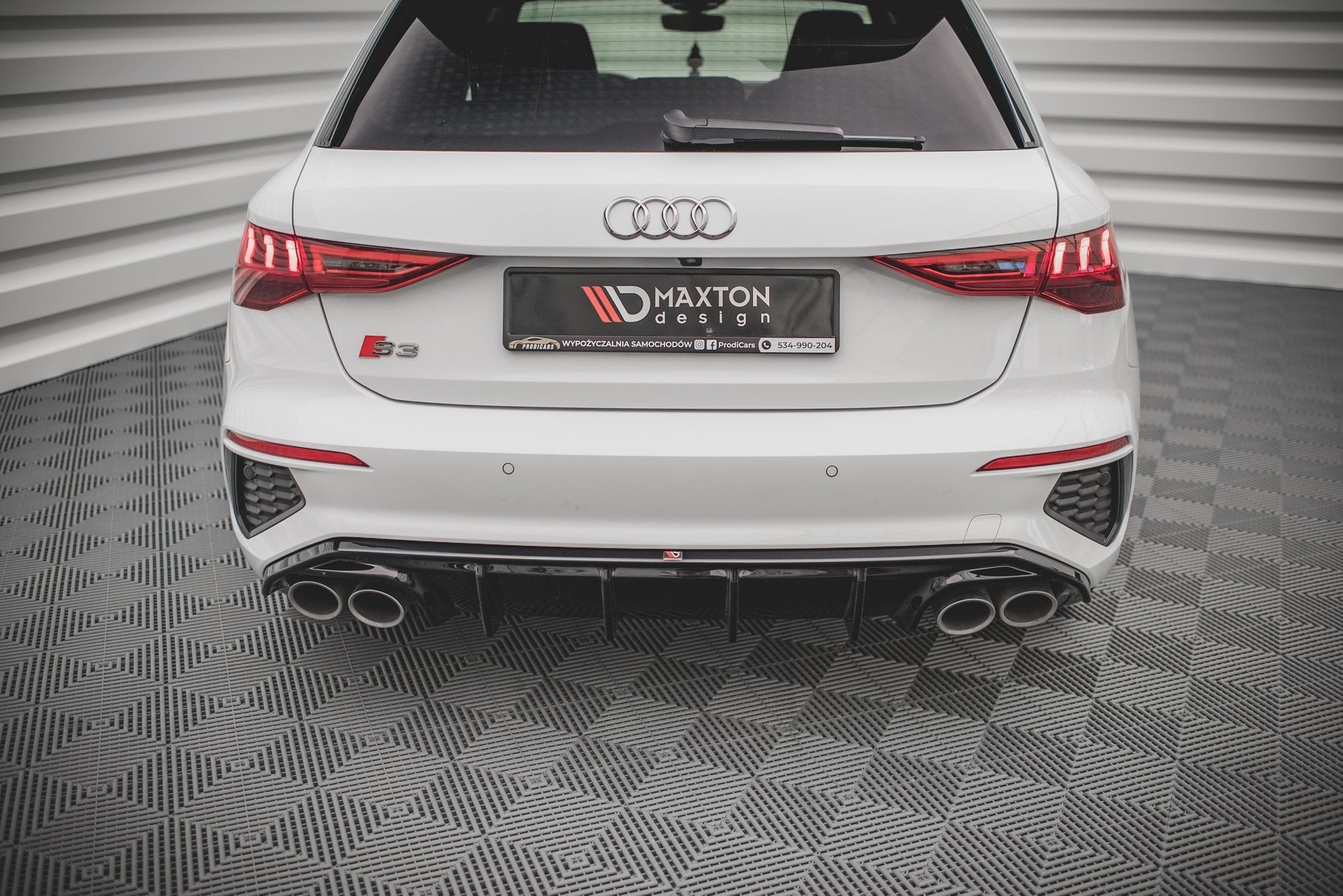 Sæt med splitters v.1 Audi A3 S-line sportback 8y