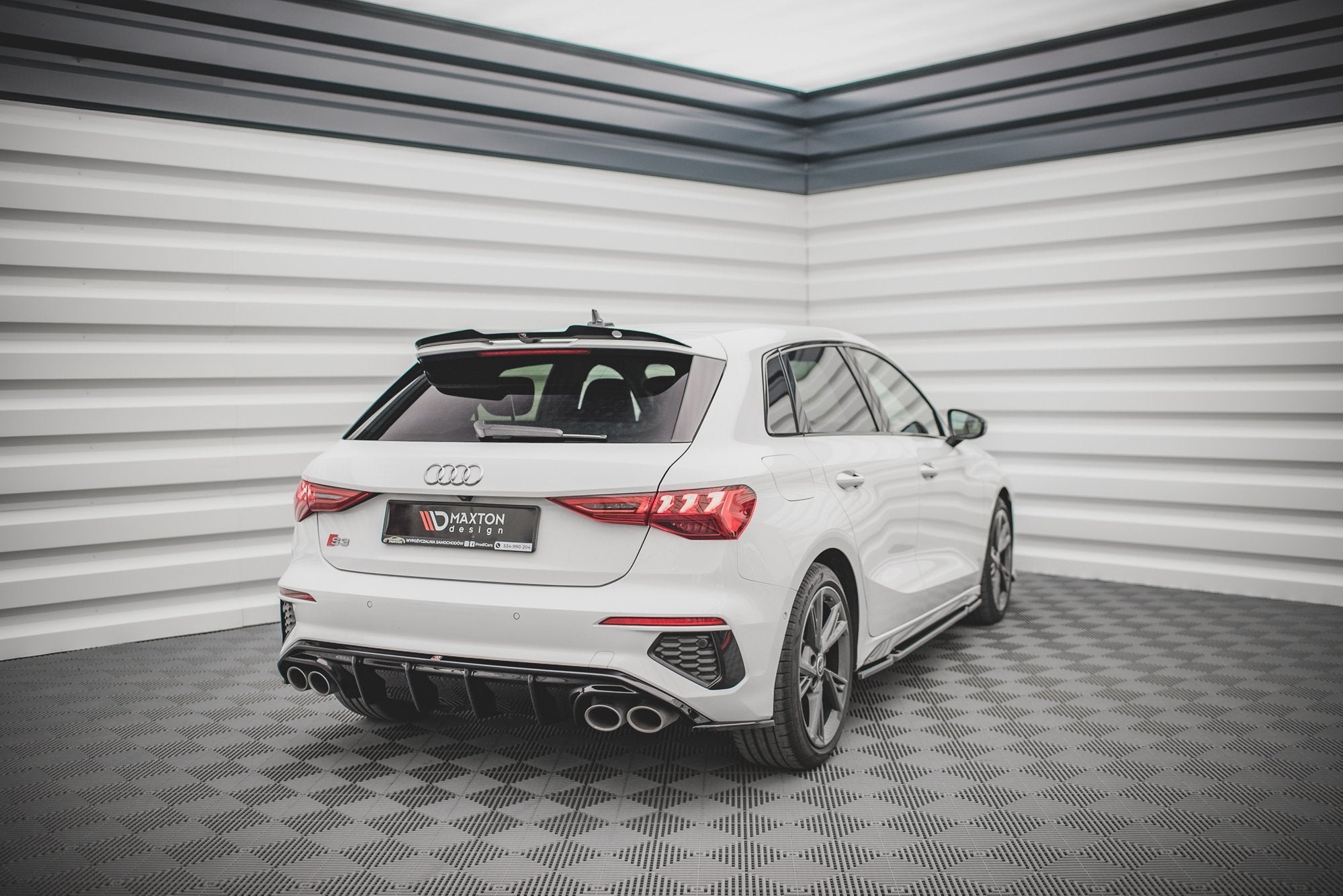 Sæt med splitters v.1 Audi A3 S-line sportback 8y