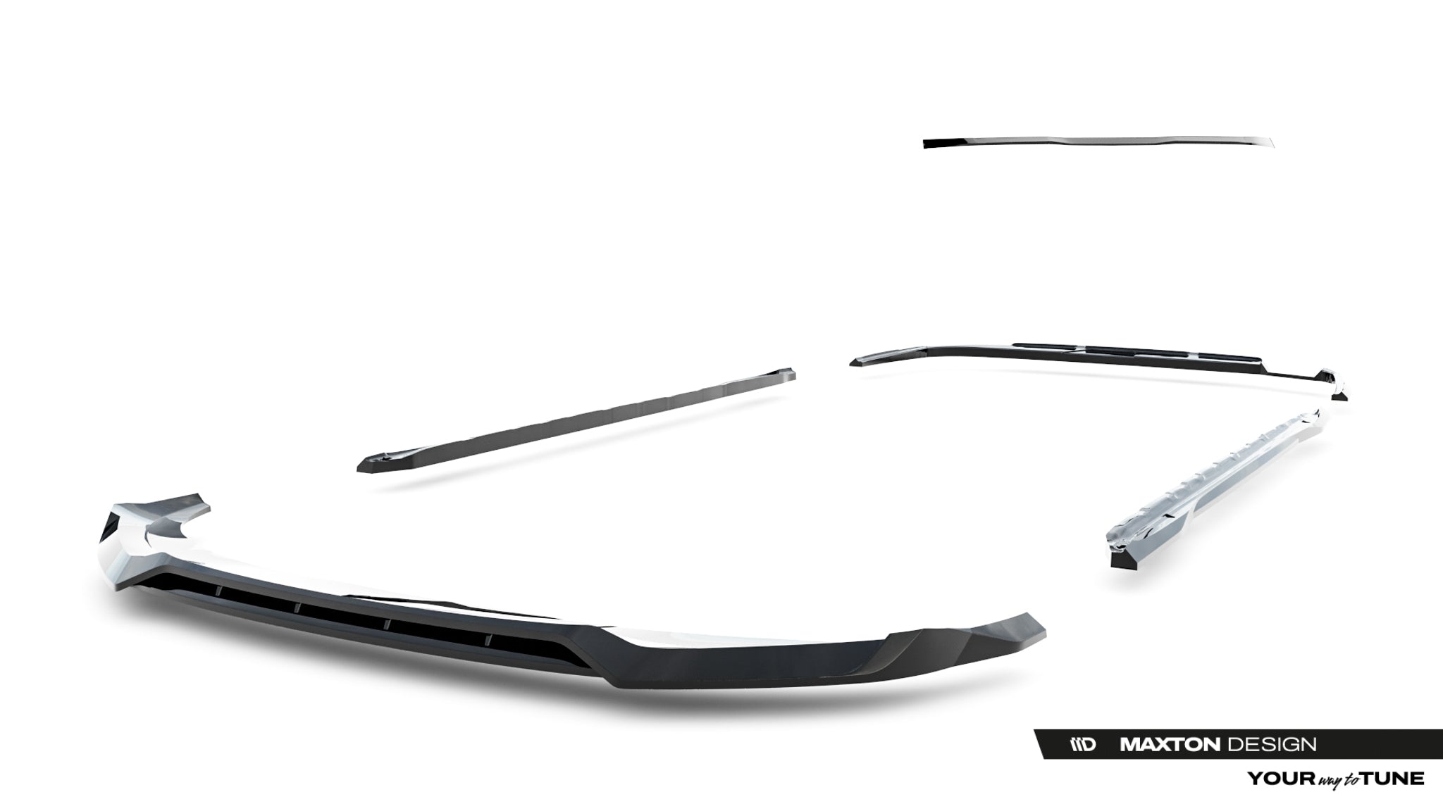 Set of splitters v.1 audi a6 s-line avant c9