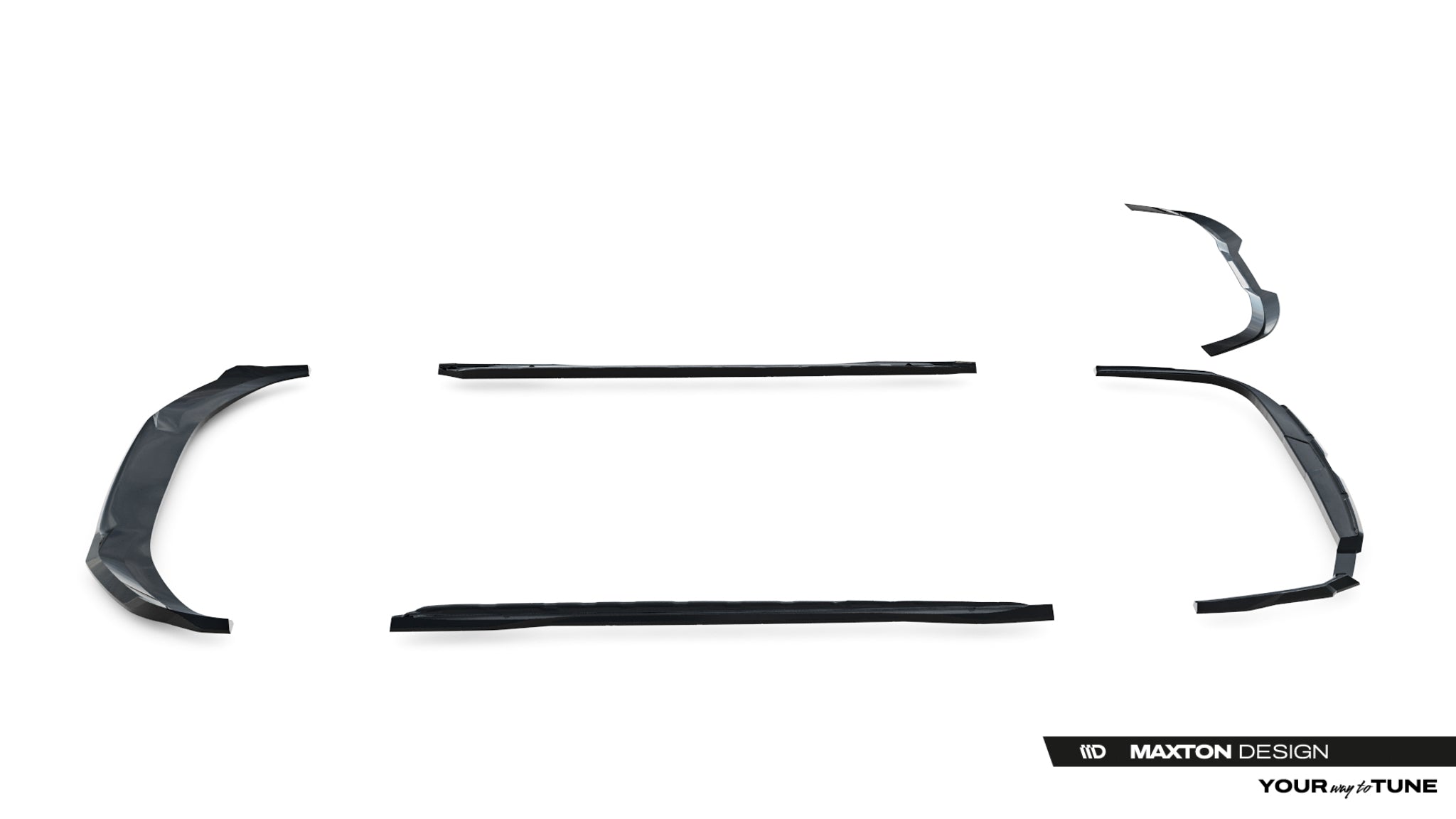 Set of splitters v.1 audi a6 s-line avant c9