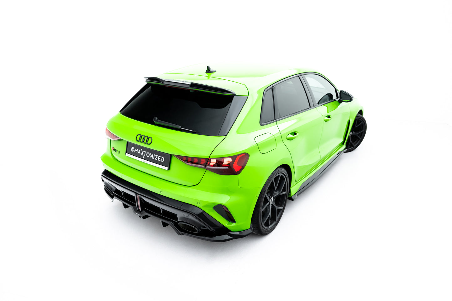 Set of splitters v.1 audi rs3 sportback 8y facelift