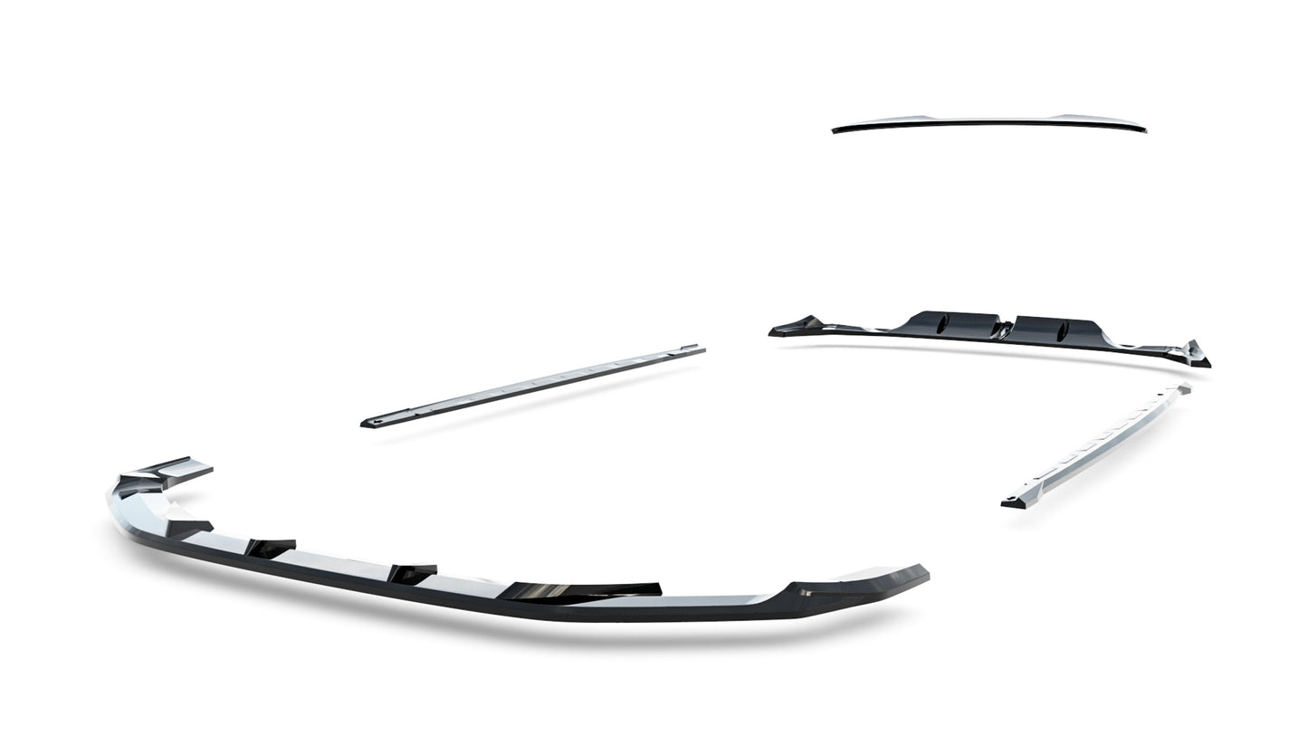 Set of splitters v.1 audi rs3 sportback 8y facelift