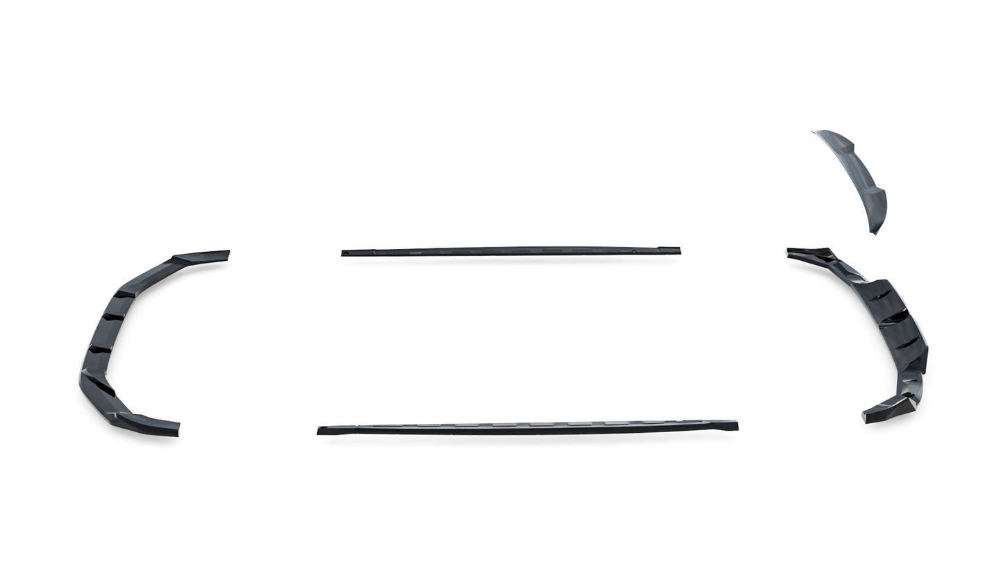 Set of splitters v.1 audi rs3 sportback 8y facelift