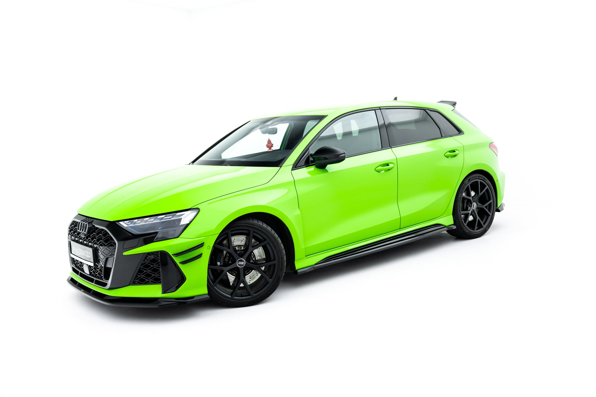 Set of splitters v.1 audi rs3 sportback 8y facelift