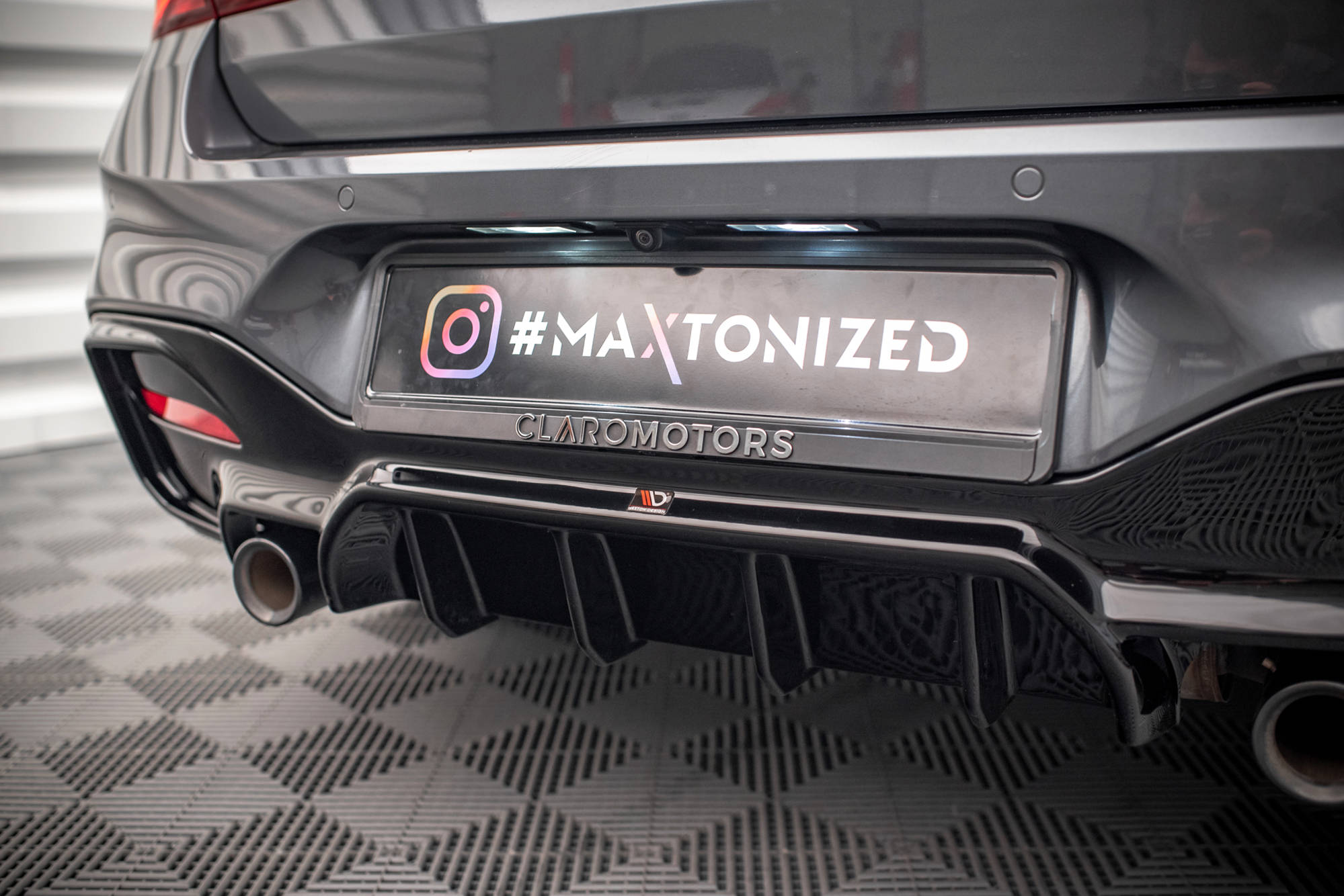 Sæt med splittere v.1 bmw m140i f20 facelift