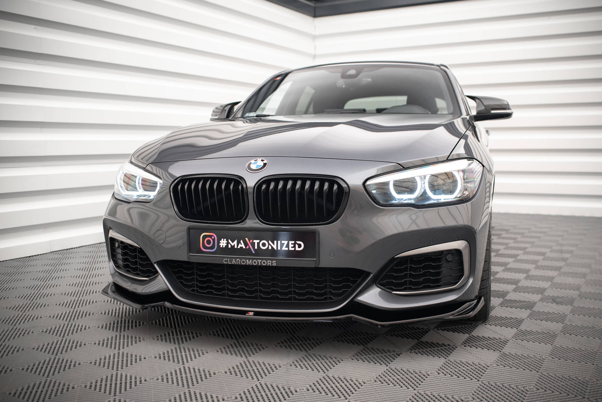 Sæt med splittere v.1 bmw m140i f20 facelift