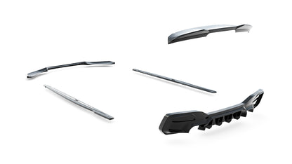 Sæt med splittere v.1 bmw m140i f20 facelift