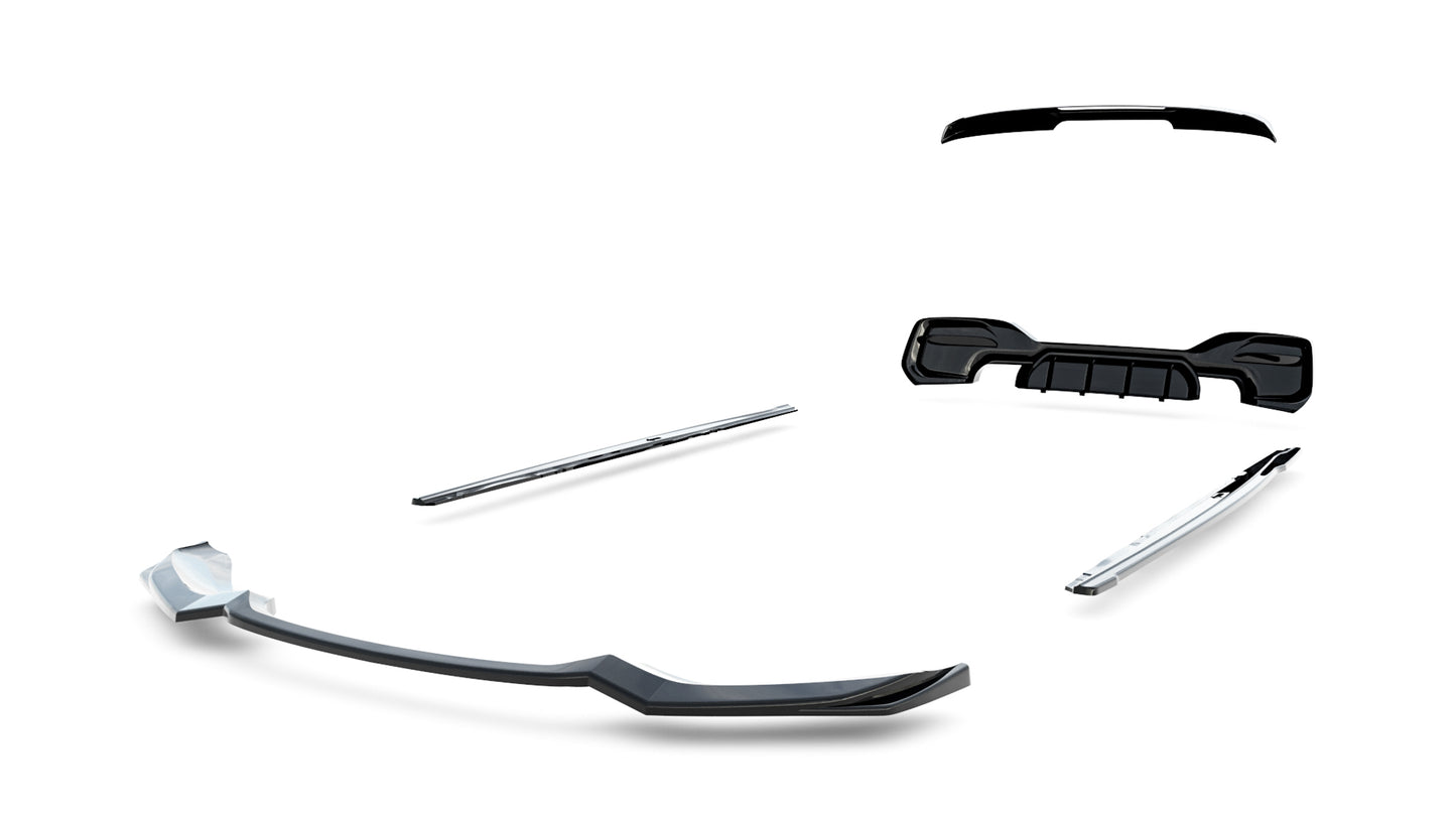 Sæt med splittere v.1 bmw m140i f20 facelift