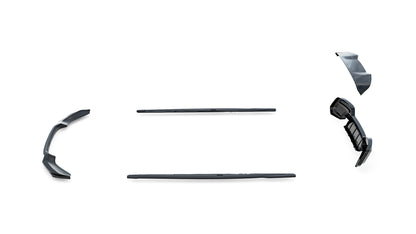 Sæt med splittere v.1 bmw m140i f20 facelift