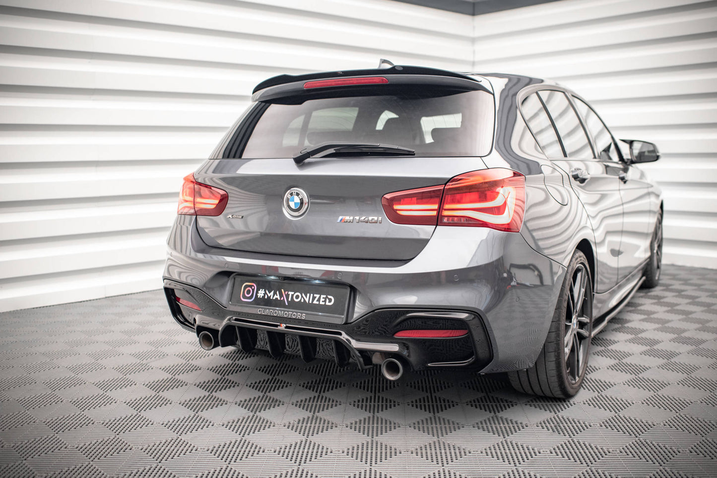 Sæt med splittere v.1 bmw m140i f20 facelift
