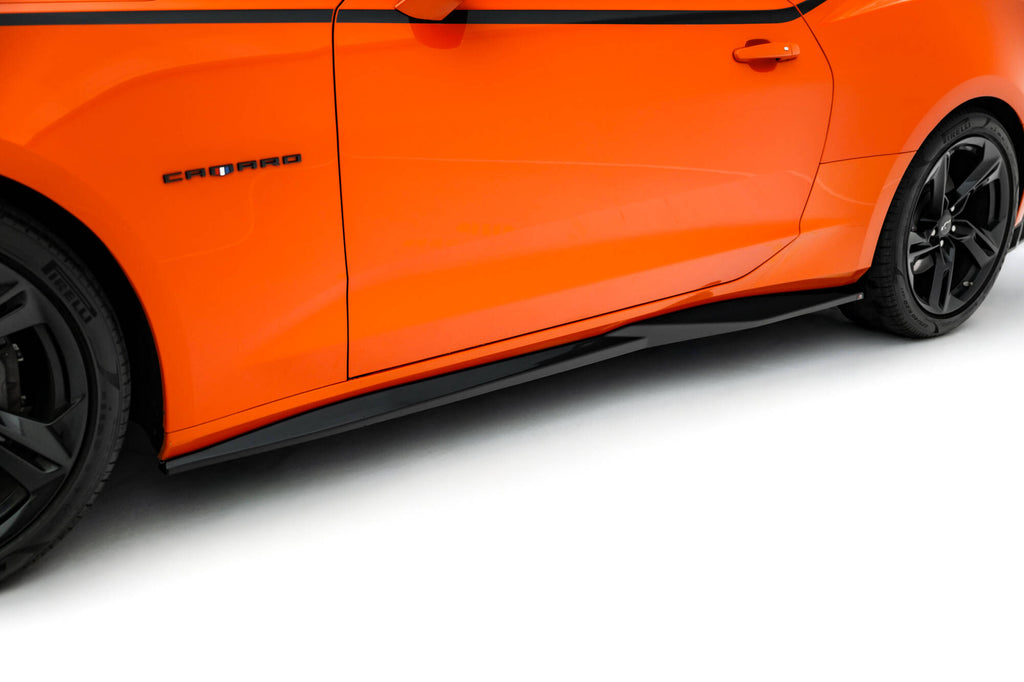Set of splitters v.1 chevrolet camaro ss mk6 facelift