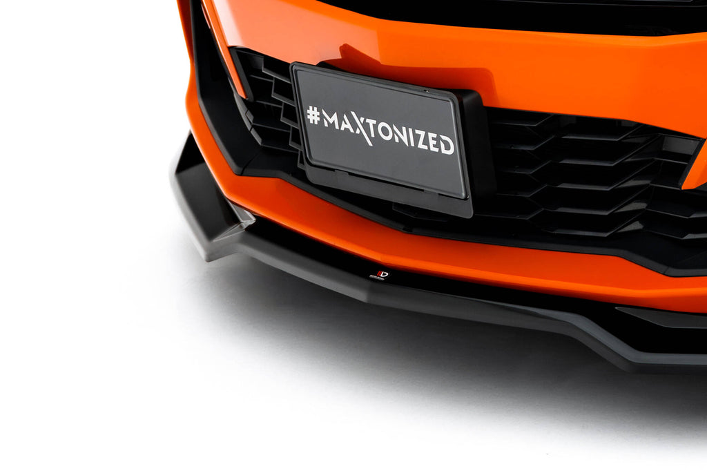 Set of splitters v.1 chevrolet camaro ss mk6 facelift