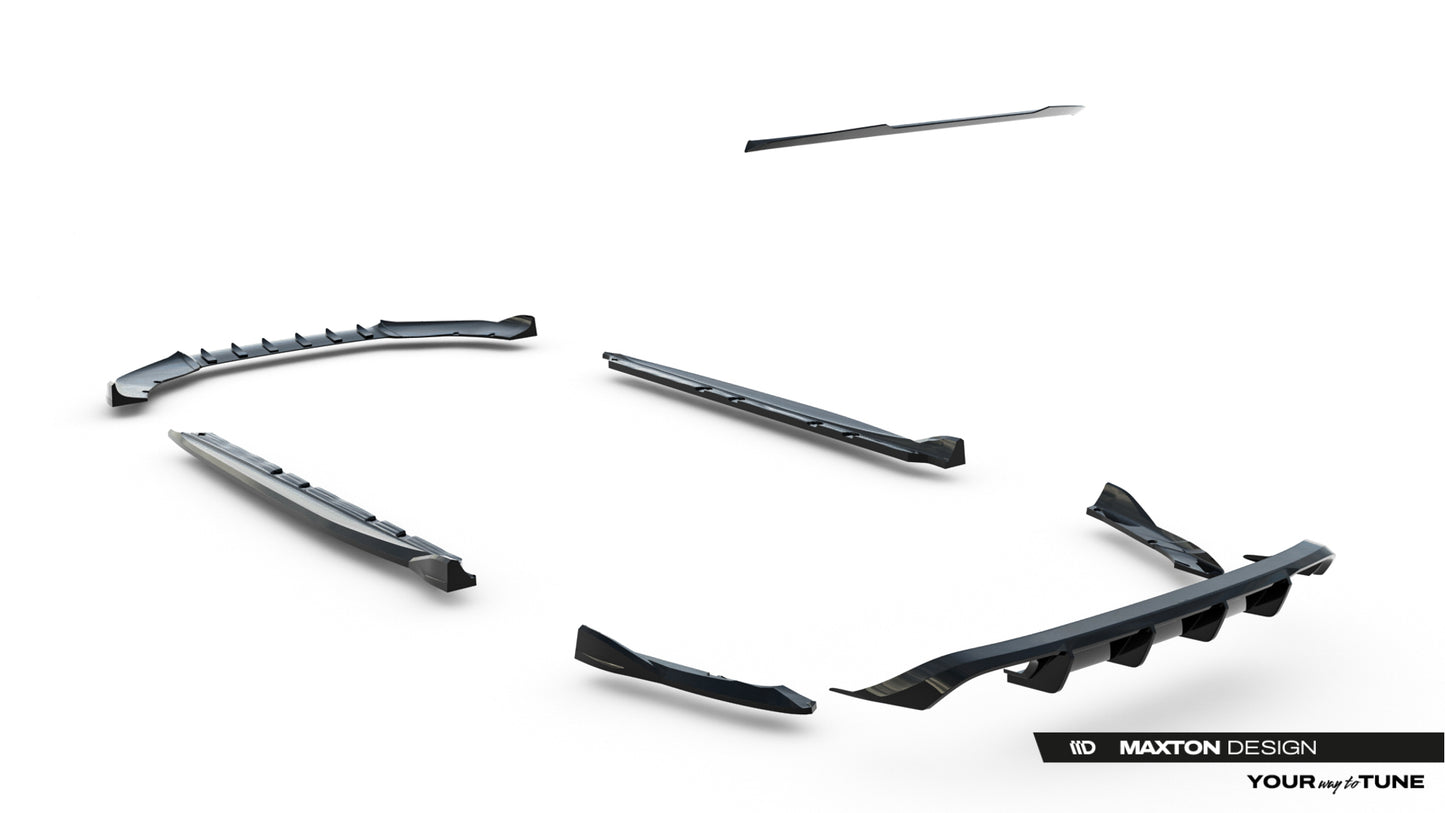 Set of splitters v.1 cupra leon st mk1 facelift