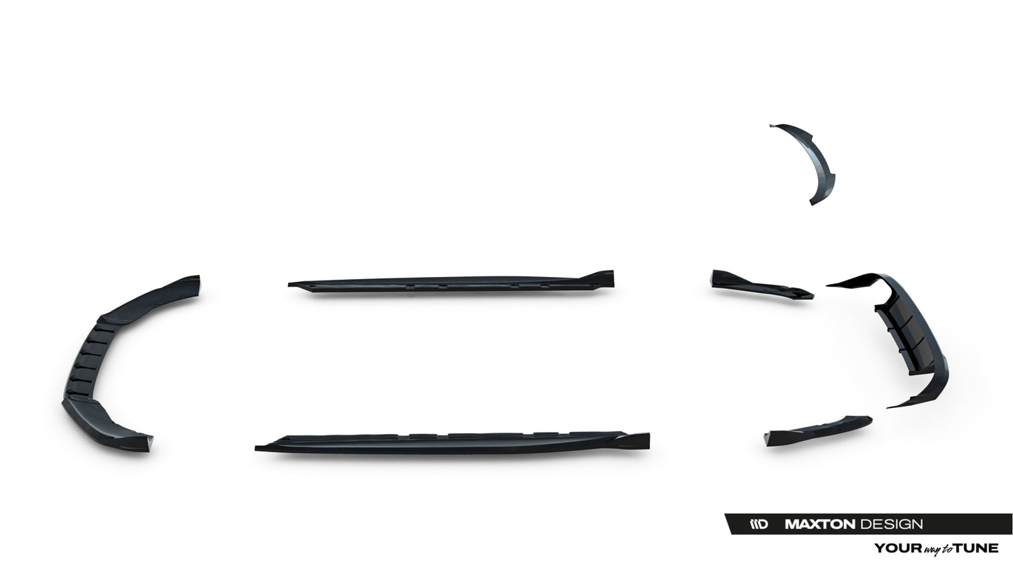 Set of splitters v.1 cupra leon st mk1 facelift