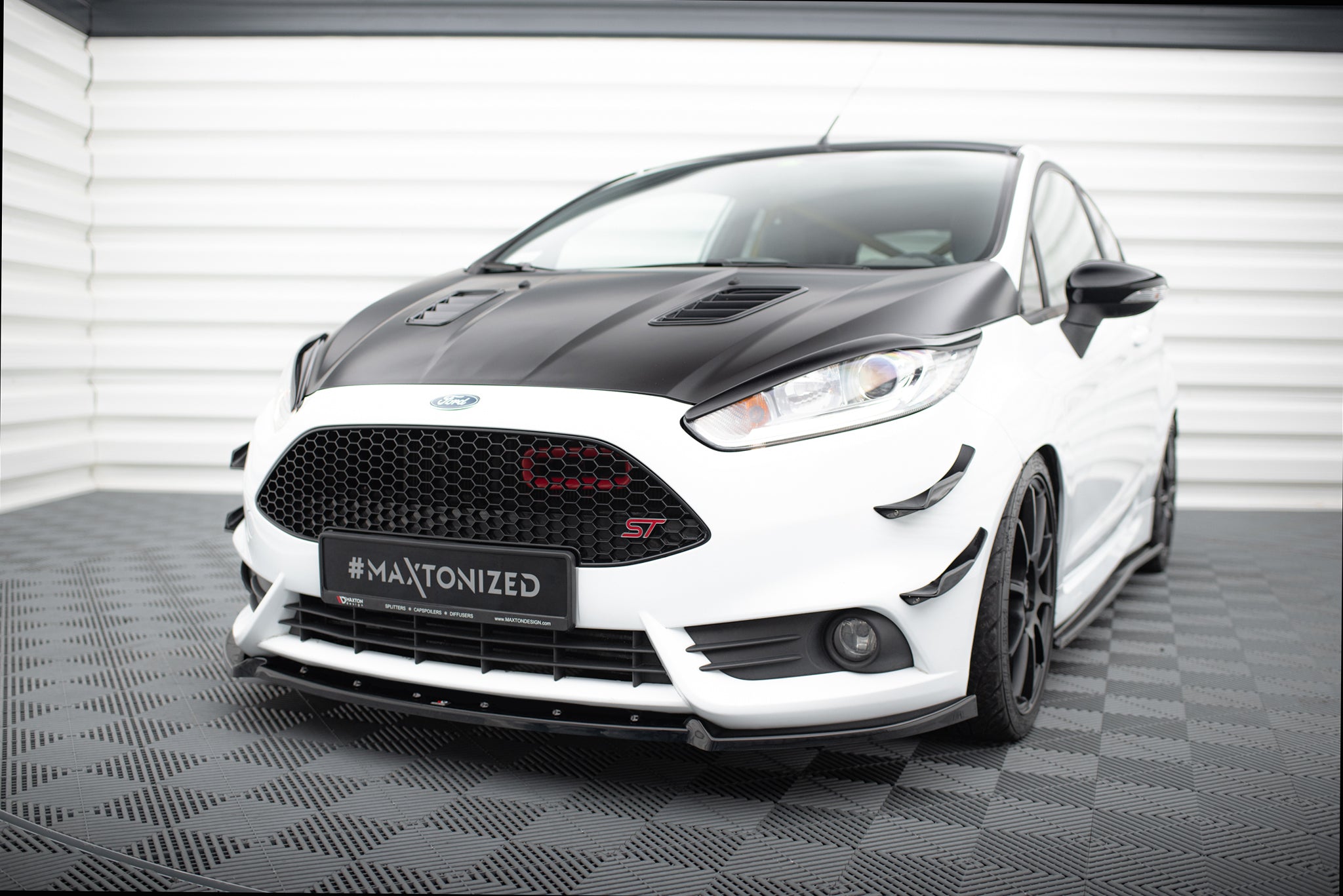 Set of splitters v.1 ford fiesta st mk7 facelift