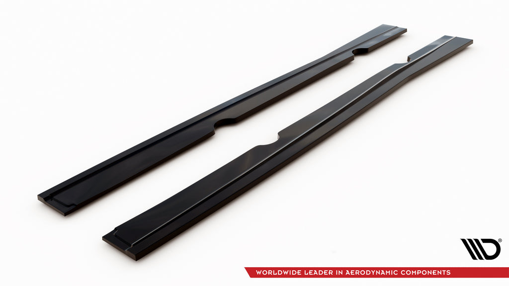 Set of splitters v.1 ford fiesta st mk7 facelift