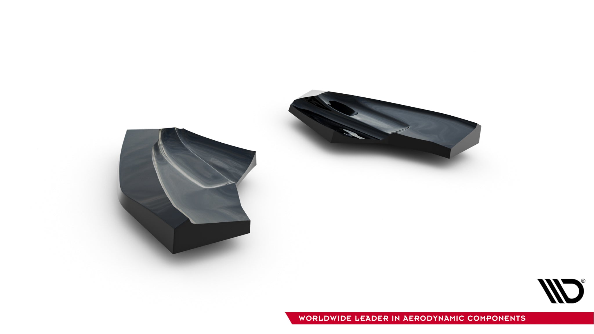 Set of splitters v.1 ford fiesta st mk7 facelift