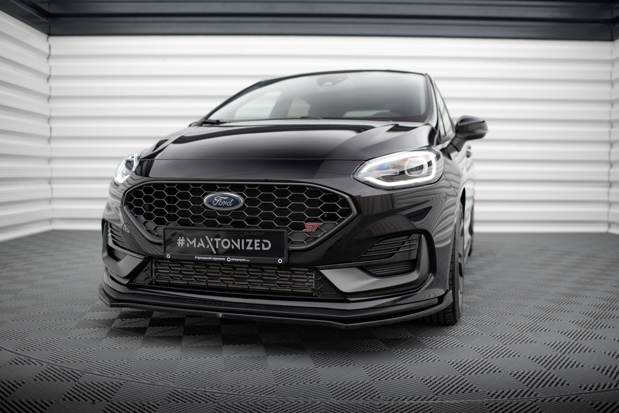 Set of splitters v.1 ford fiesta st mk8 facelift