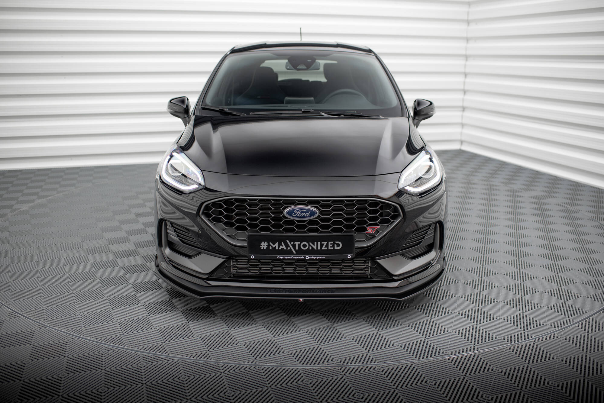 Set of splitters v.1 ford fiesta st mk8 facelift