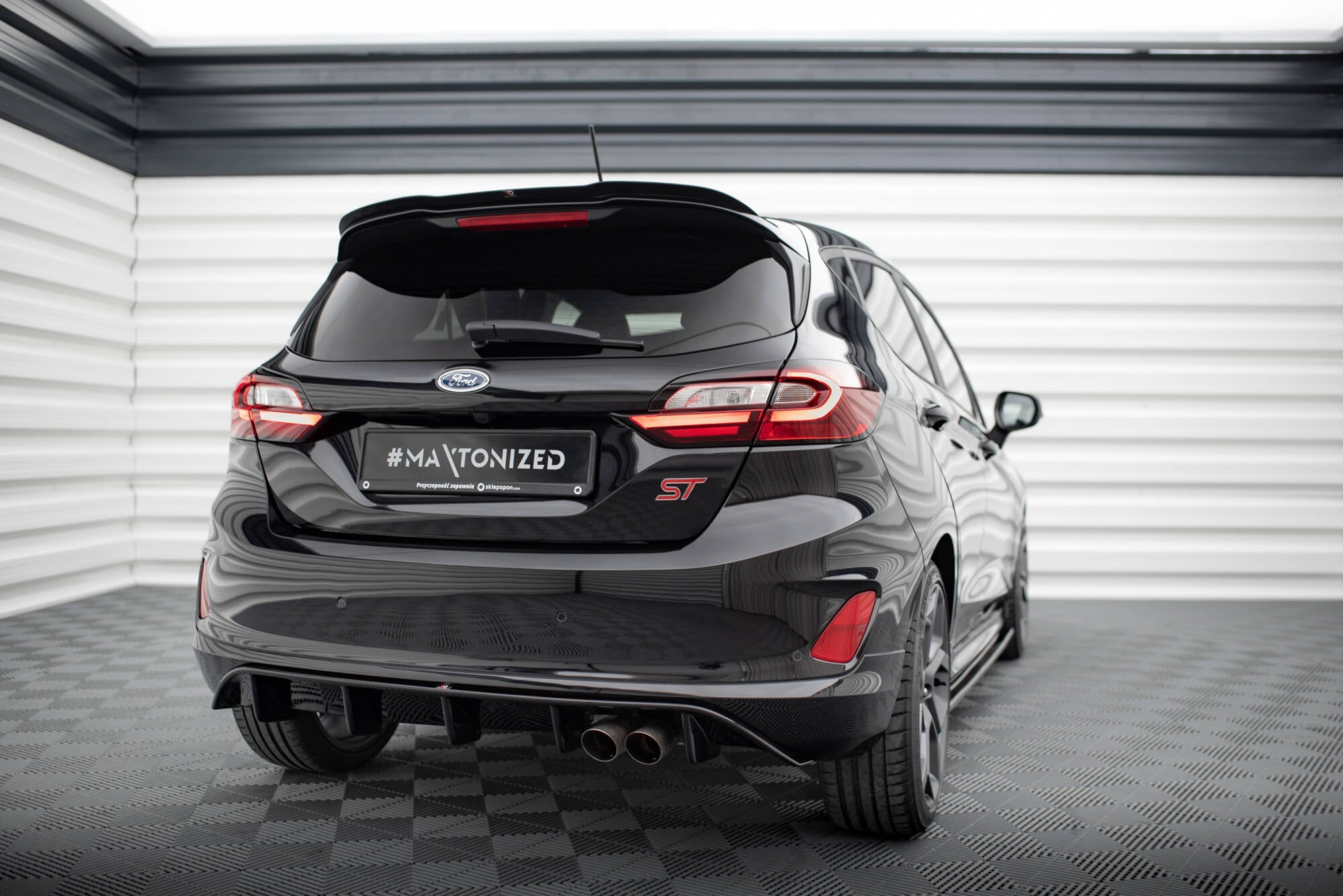 Sæt med splitters v.1 Ford Fiesta St Mk8 ansigtsløftning