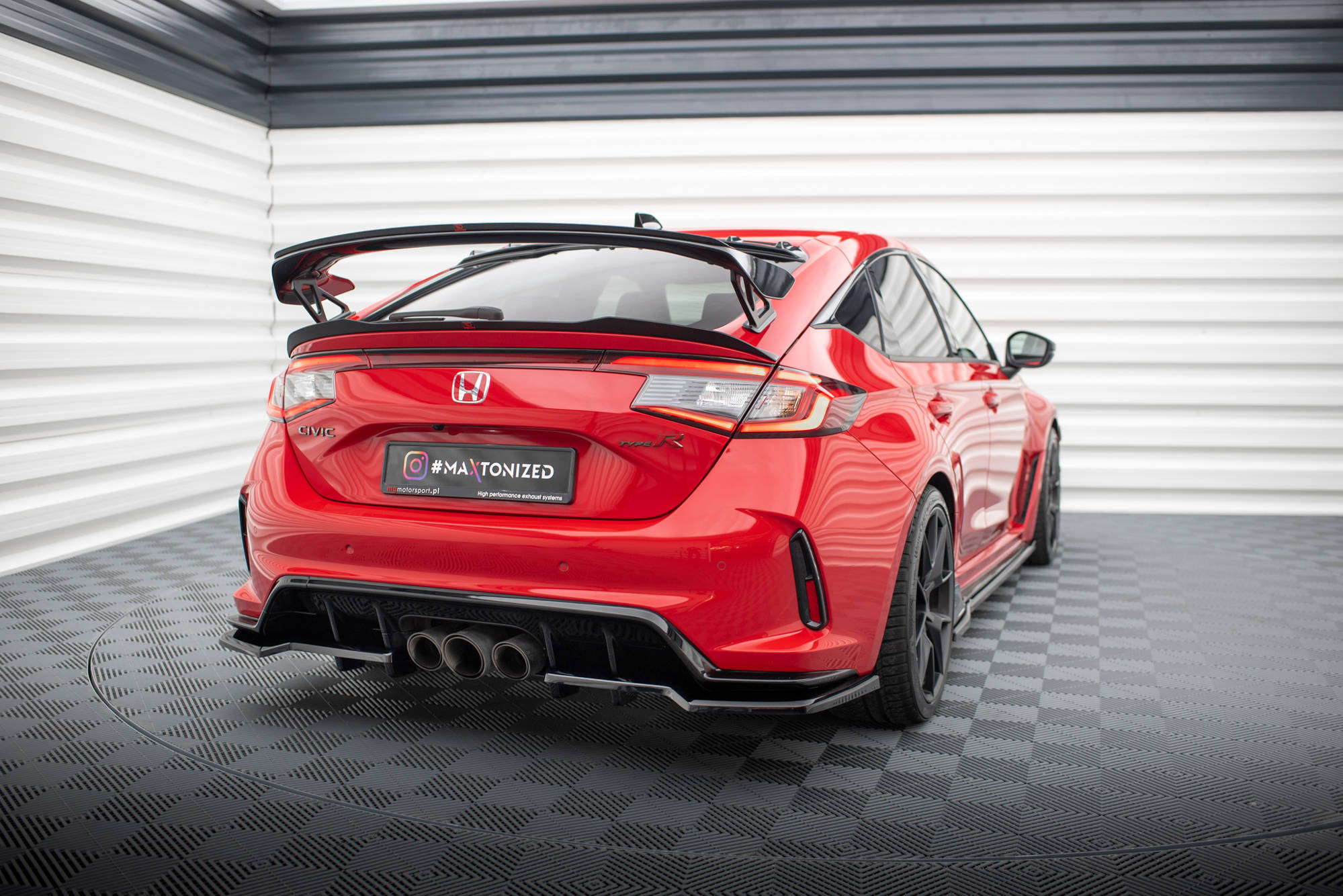 Set of splitters v.1 honda civic type-r mk 11