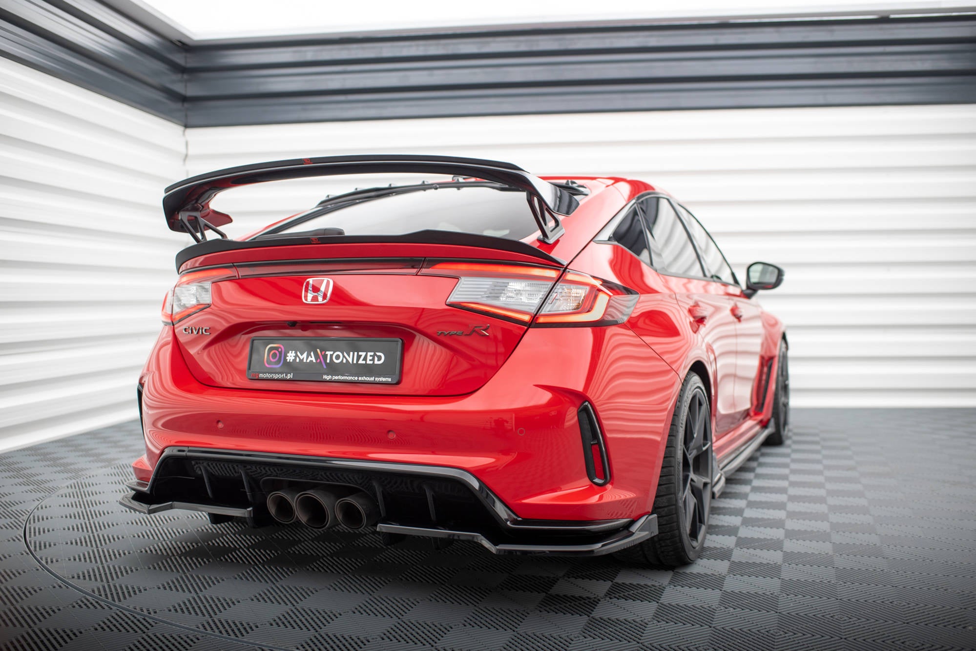 Set of splitters v.1 honda civic type-r mk 11