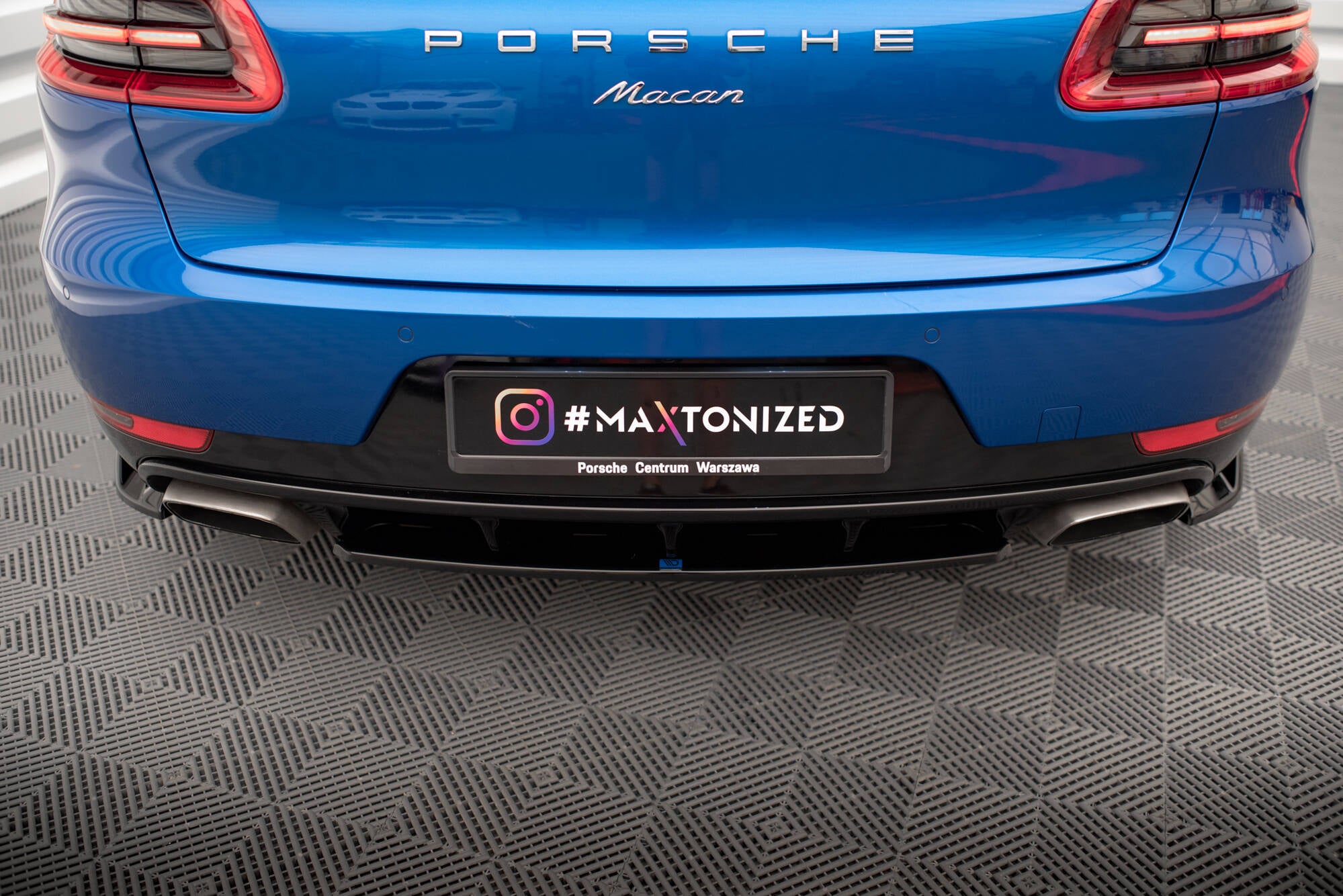 Set of splitters v.1 porsche macan mk1