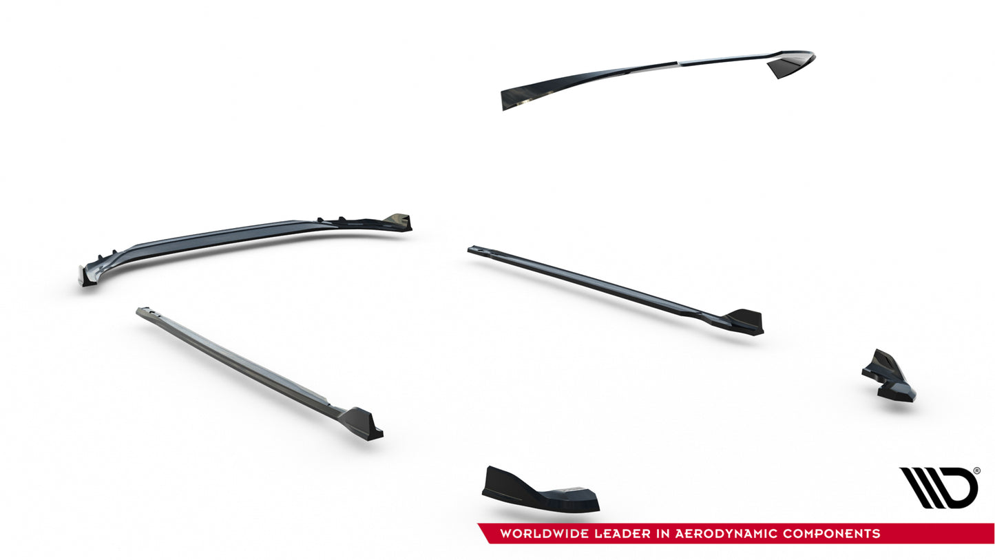 Sæt splittere v.1 Volkswagen Golf R MK8 facelift