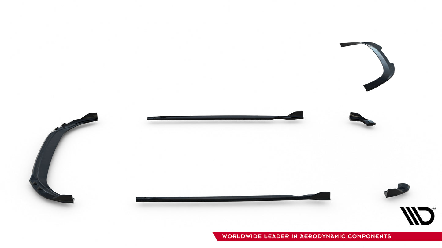 Sæt splittere v.1 Volkswagen Golf R MK8 facelift