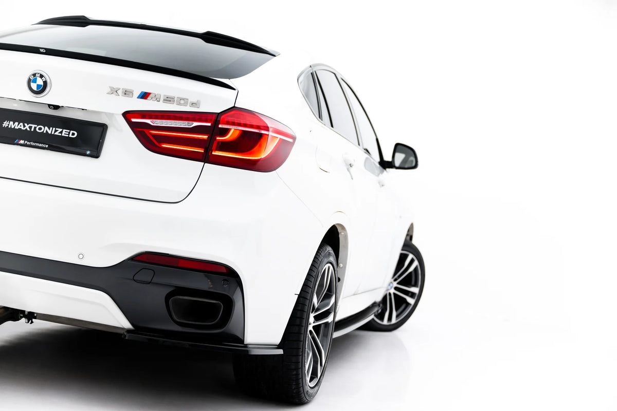 Set of splitters v.1 suitable for bmw x6 m-pack f16