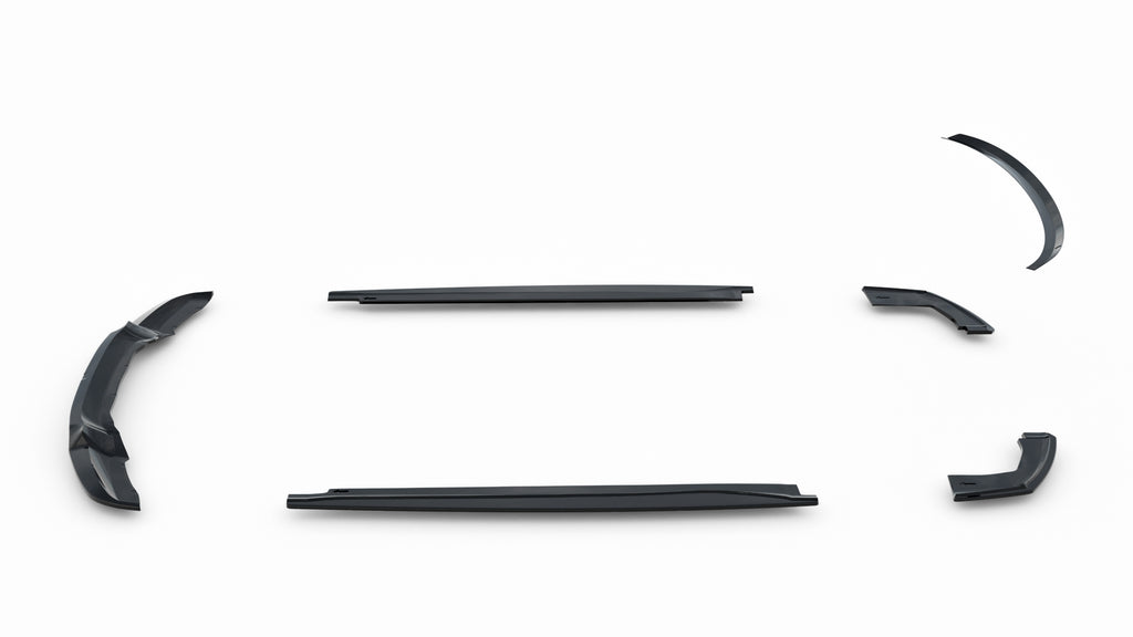Set of splitters v.1 suitable for bmw x6 m-pack f16