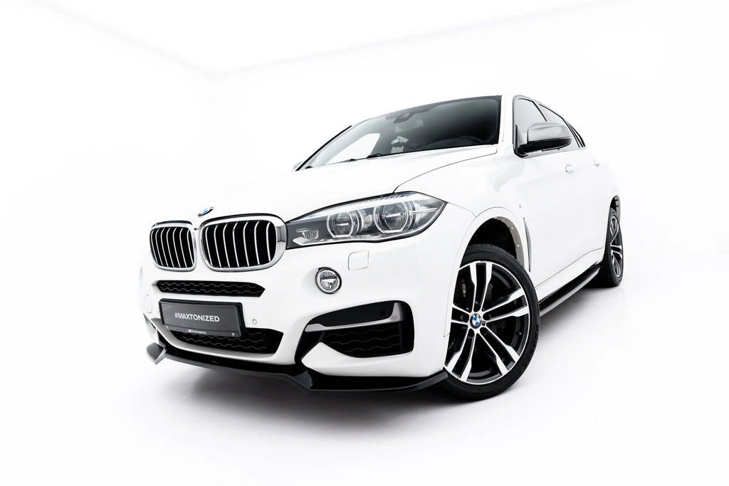 Set of splitters v.1 suitable for bmw x6 m-pack f16