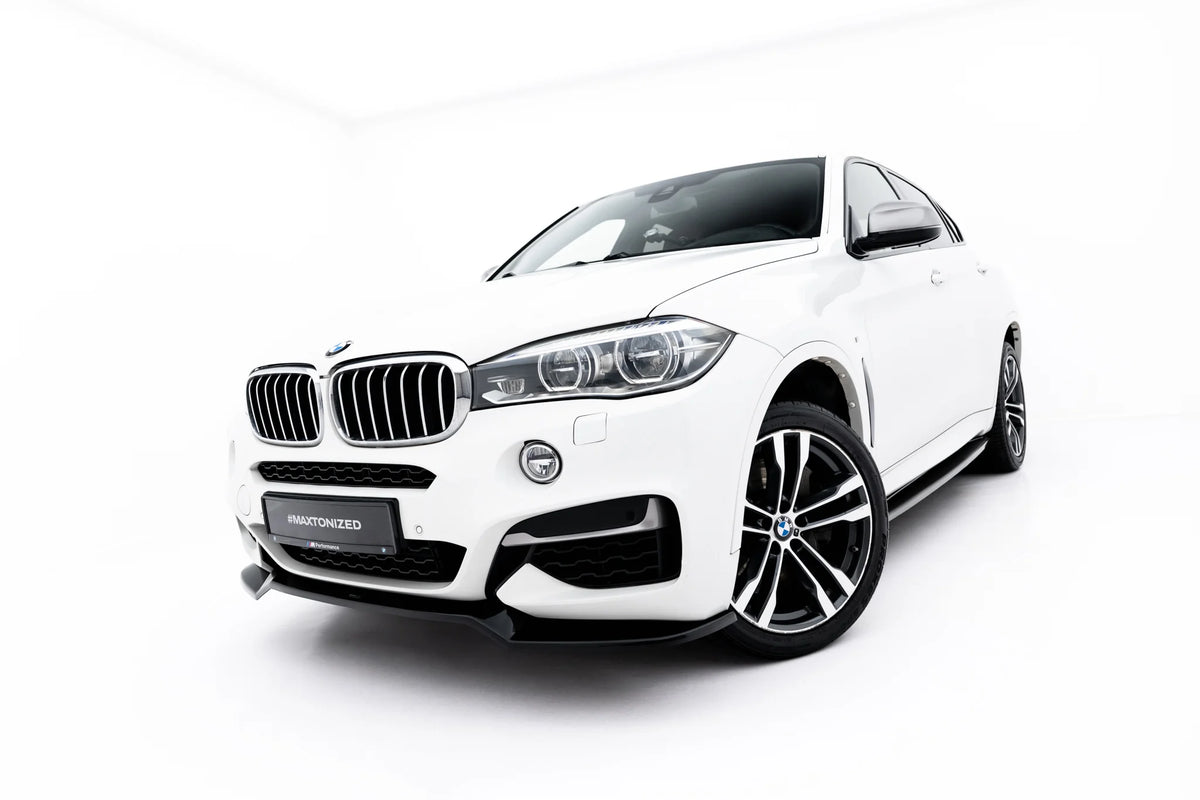 Set of splitters v.1 suitable for bmw x6 m-pack f16