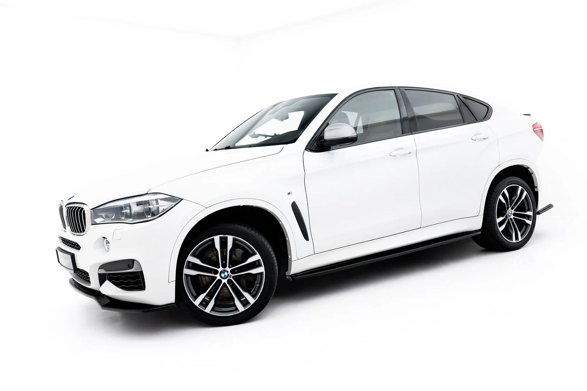 Set of splitters v.1 suitable for bmw x6 m-pack f16