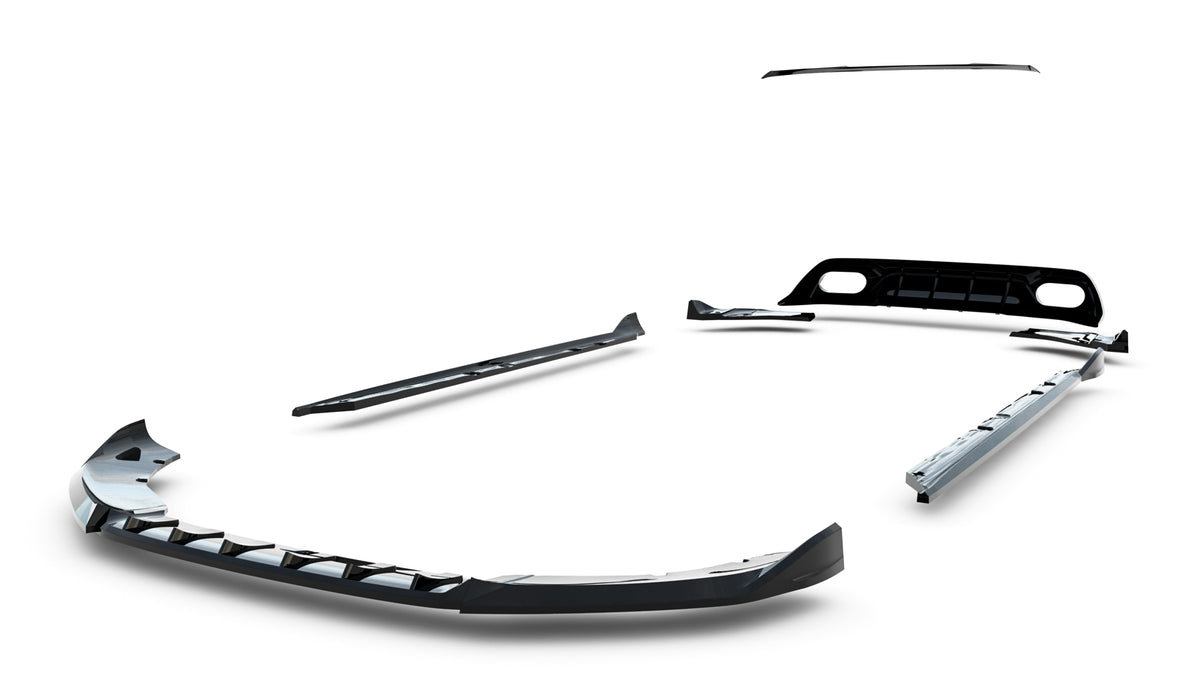 Set of splitters v.1 suitable for cupra leon hatchback mk1 facelift