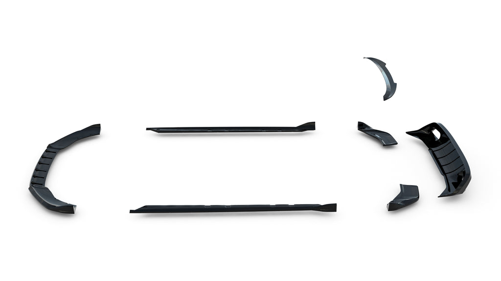 Set of splitters v.1 suitable for cupra leon hatchback mk1 facelift