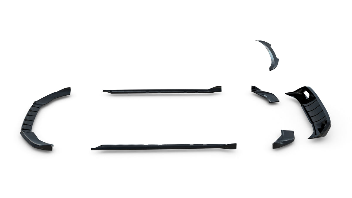 Set of splitters v.1 suitable for cupra leon hatchback mk1 facelift